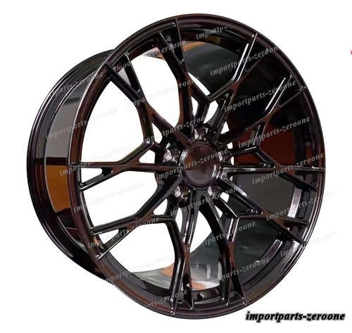 20インチ 新品 グロスブラックフルスタイルホイール ポルシェ 911 ワイドボディ -BRN-12528★