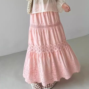 エンブロイダリーレーススカート ・21481