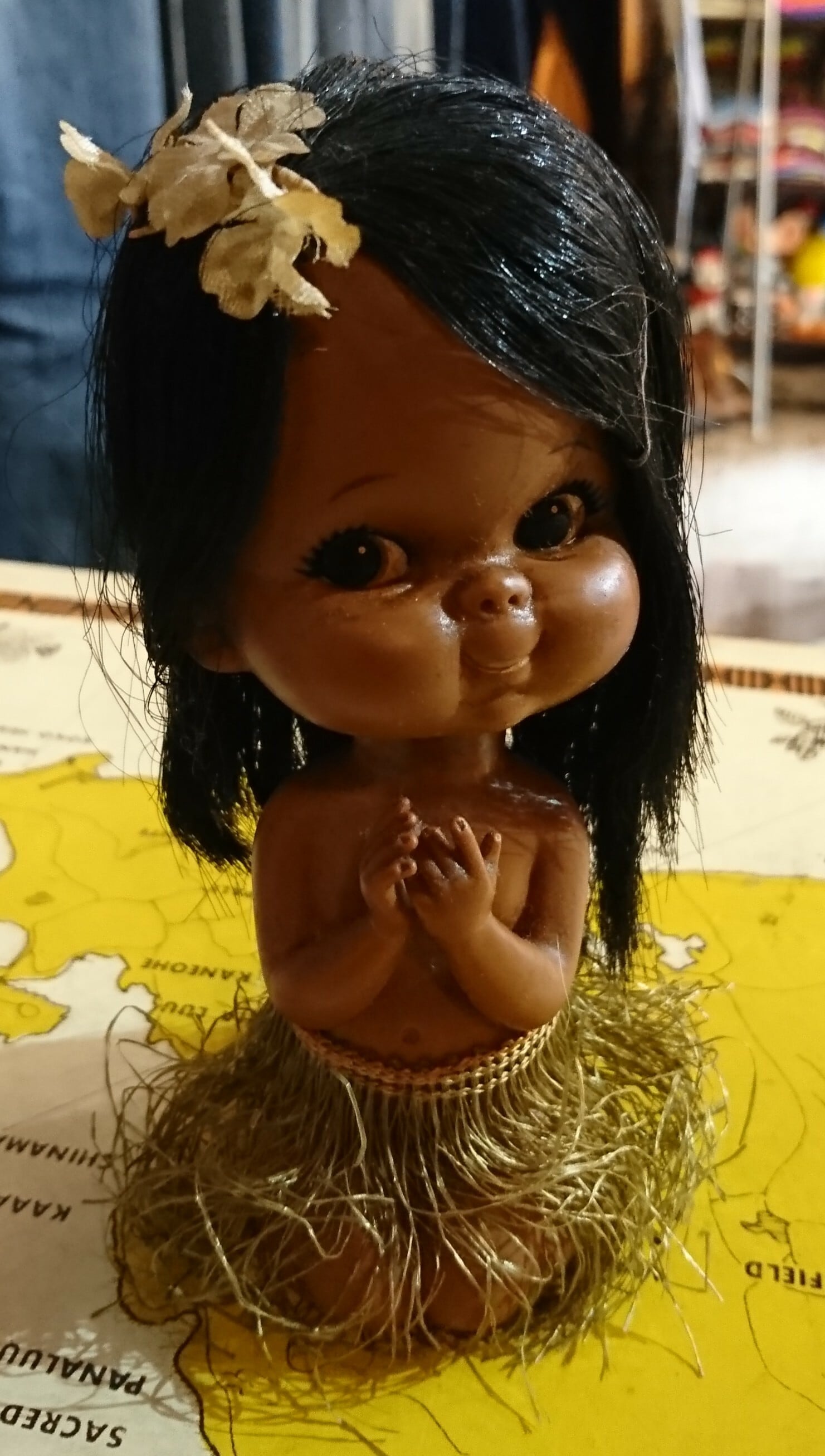 50s 60s ヴィンテージ フラガール 人形