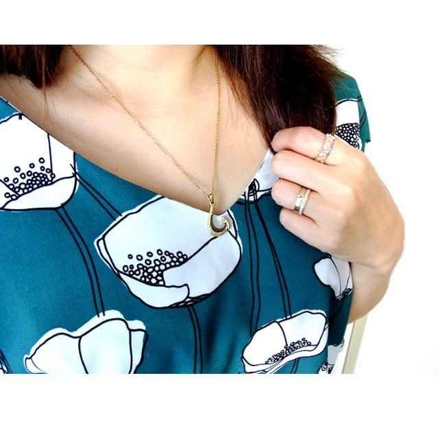 Hawaiianjewelryターコイズ×シルバー925 リバーシブルネックレス
