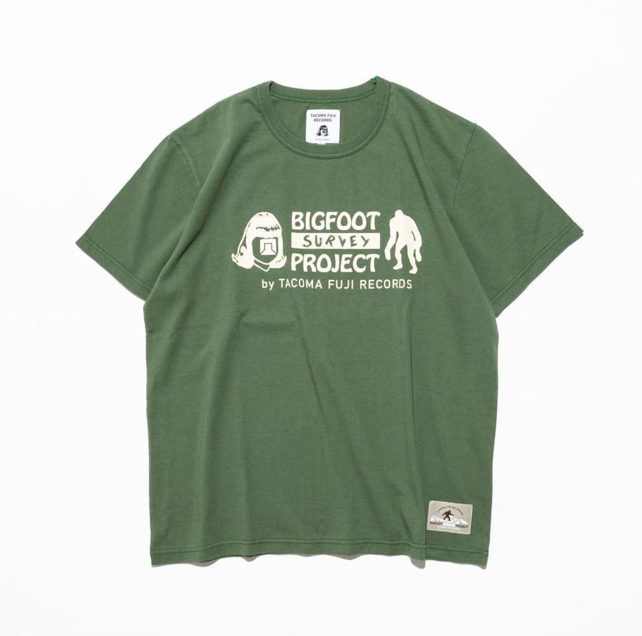 TACOMA FUJI RECORDS / BIGFOOT SURVEY PROJECT LOGO  designed by Jerry UKAI