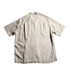 PERRY ELLIS pure silk embroidery shirt