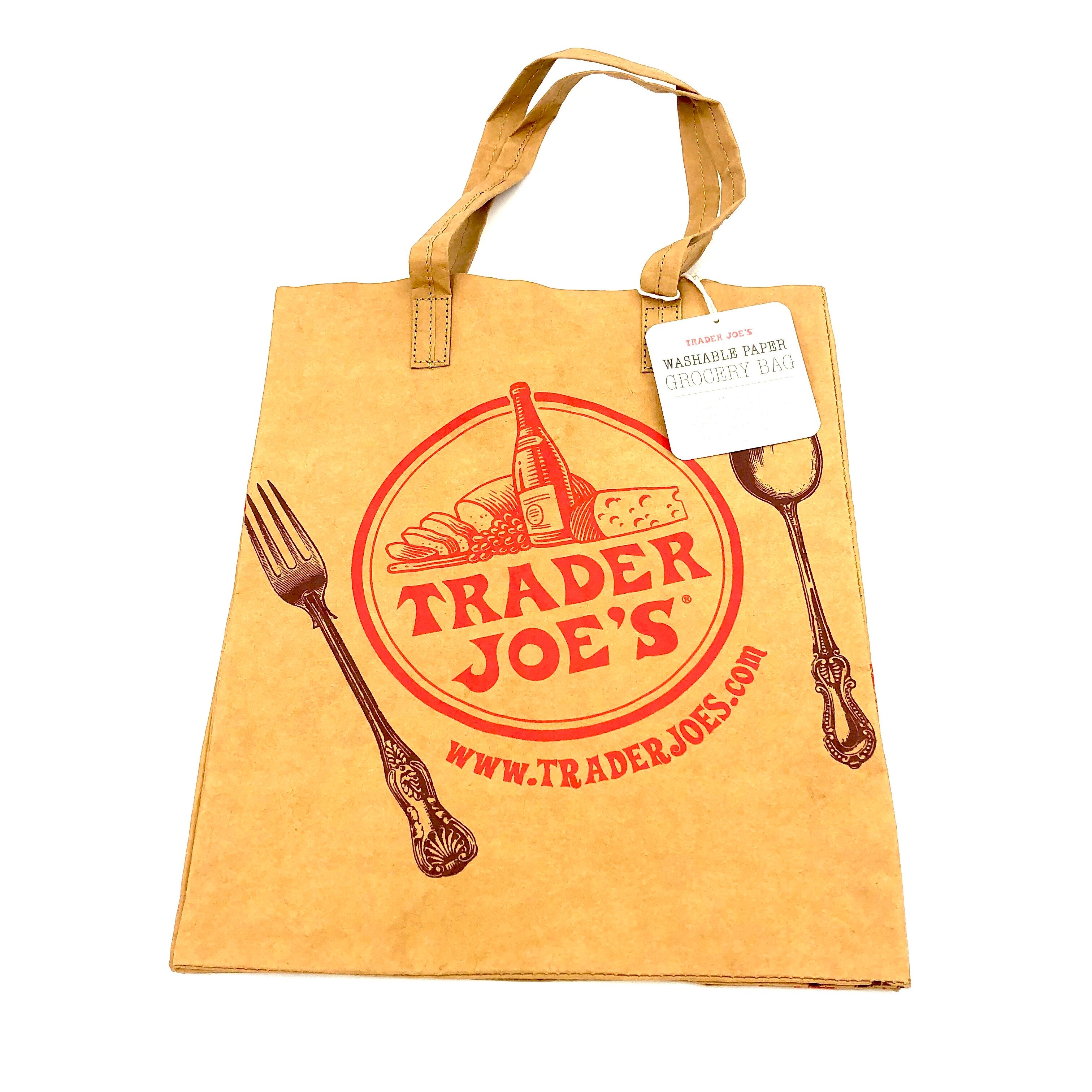 送料無料 Trader Joe S トレーダージョーズ エコバッグ ウォッシャブルペーパー グロサリーバック Vacation For Life Japan