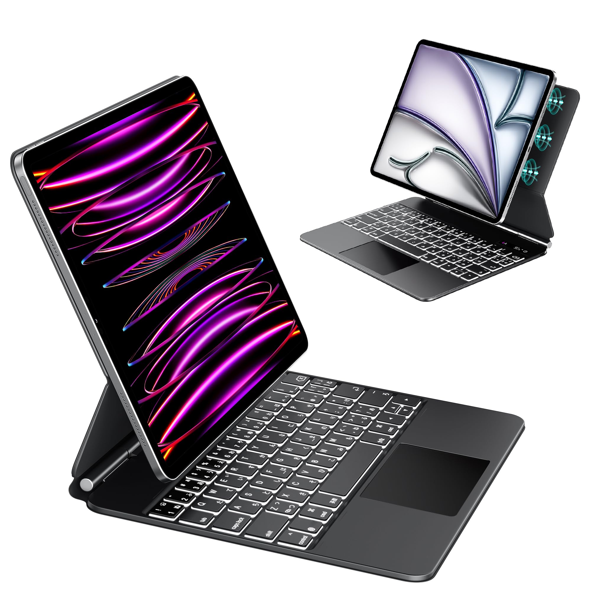 日本語配列マジックキーボードAir 11インチ M3 M2 2025 2024 /iPad Pro