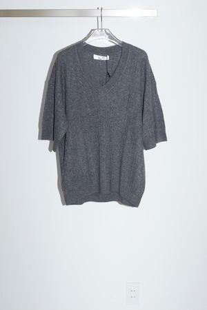 y YO - Cable half sleeve knit