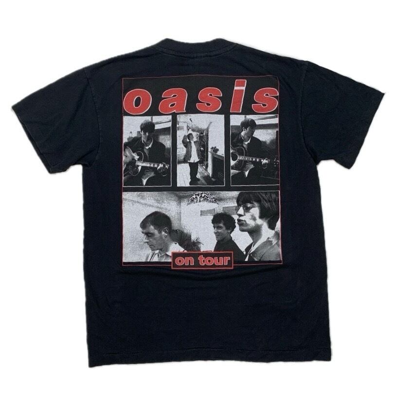 10613 oasis ロックTシャツ バンドT 半袖 両面プリント L | San Fernando