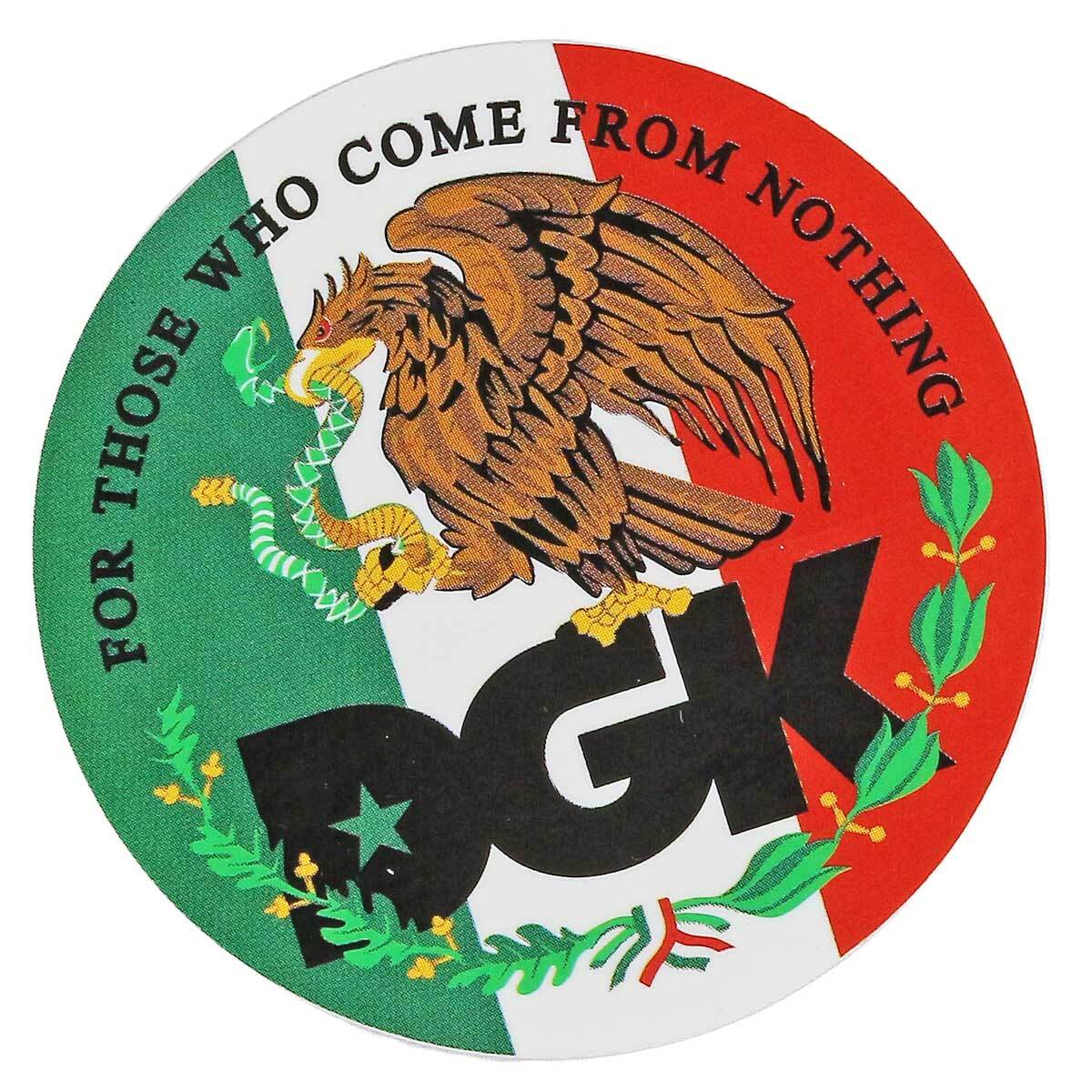 DGK スケボー ステッカー 単品 Dirty Ghetto Krew Sticker 単品 シール