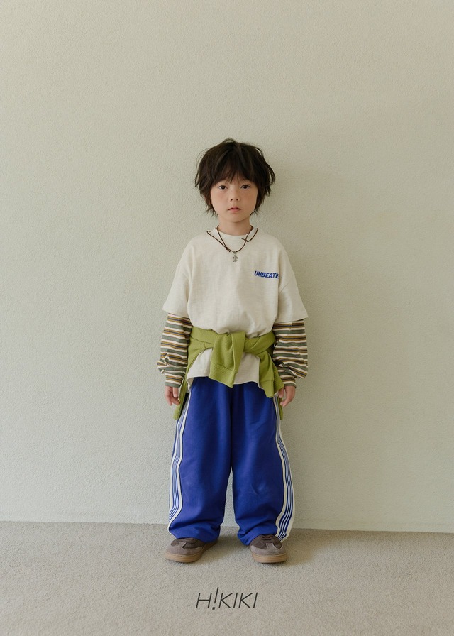 【取寄】hikiki｜unbeat double tee｜アンビートダブルTシャツ｜5-17｜kids&jr｜26 autumn