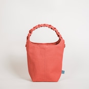 【さくらカラー】Mサイズ 三つ編みバッグ