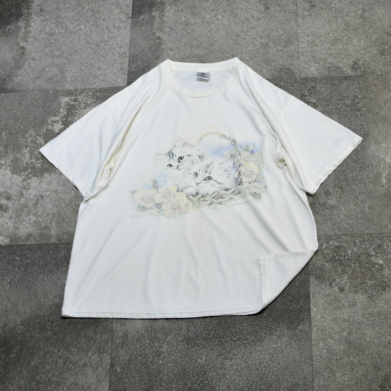 cat print tee
