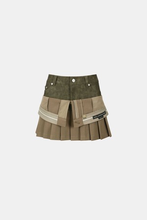 [ANDERSSON BELL] INSIDE OUT PLEATS SKIRT apa845w(BEIGE) 正規品 韓国ブランド 韓国通販 韓国代行 韓国ファッション ANDERSSONBELL アンダーソンベル 日本 店舗