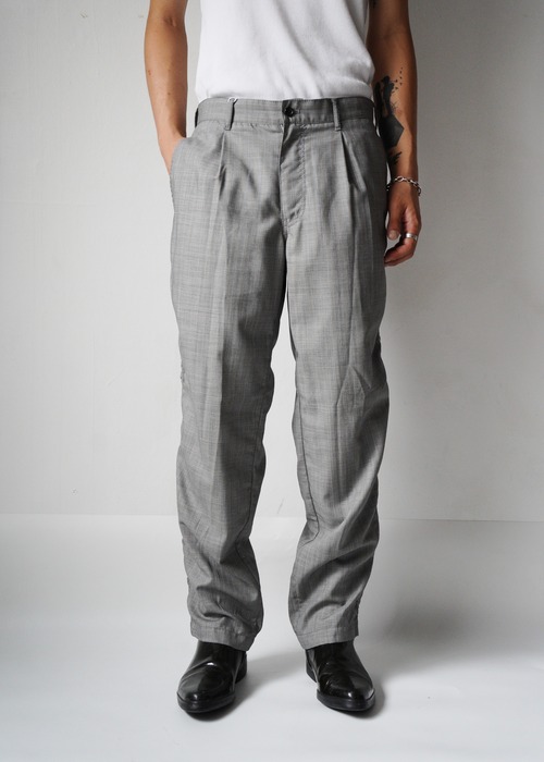 COMME des GARCONS HOMME 08SS wool stitching pants