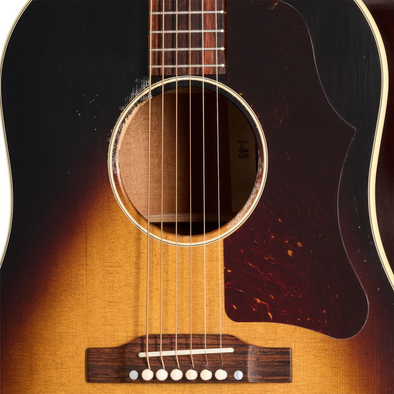 Gibson Custom 1955 J-45 Reissue Light Aged (Vintage Sunburst)