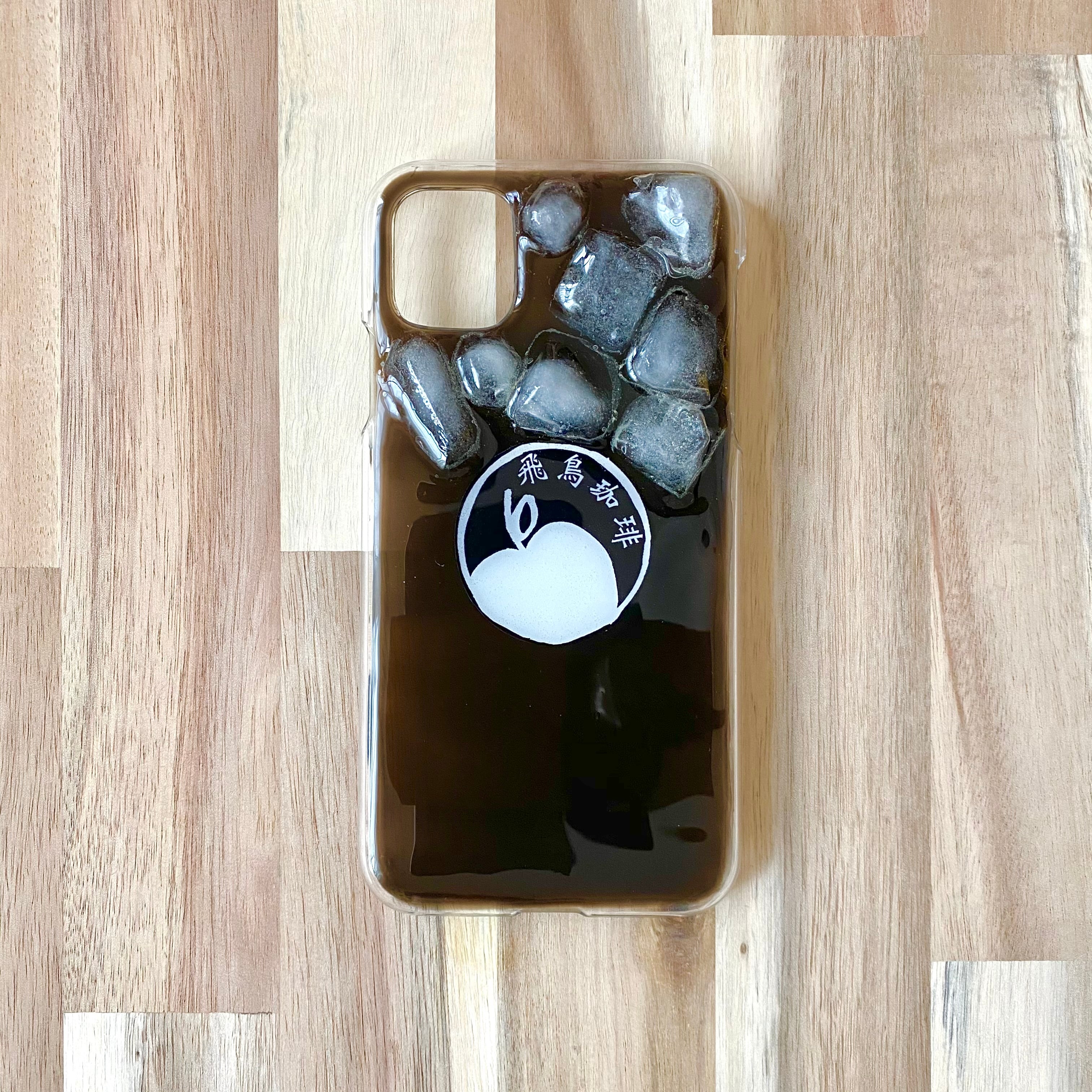 80.【飛鳥珈琲】アイスコーヒー のスマホケース | astin muhler