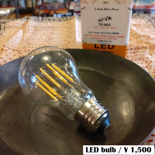 10Filament LED Clear A60 Light bulb E26/Equivalent 8W/750LM/Warm White