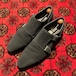 .SHETLAND FOX SUEDE LEATHER DOUBLE MONK STRAP SHOES/シェットランドフォックススウェードレザーモンクストラップシューズ 2000000018997