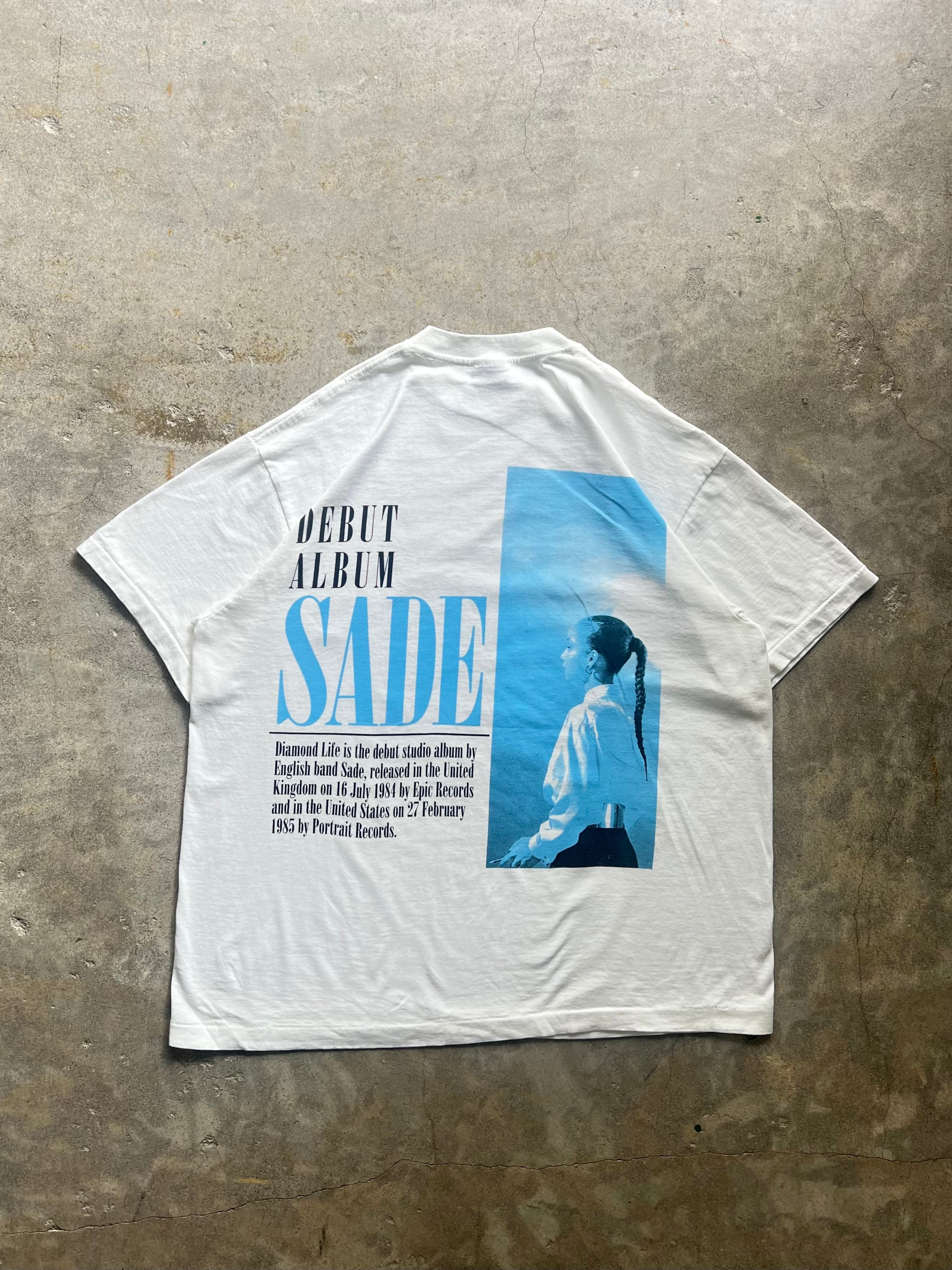 SADE DIAMOND LIFE シャーデー Tシャツ XL ホワイト 白 ONEITA | Léon