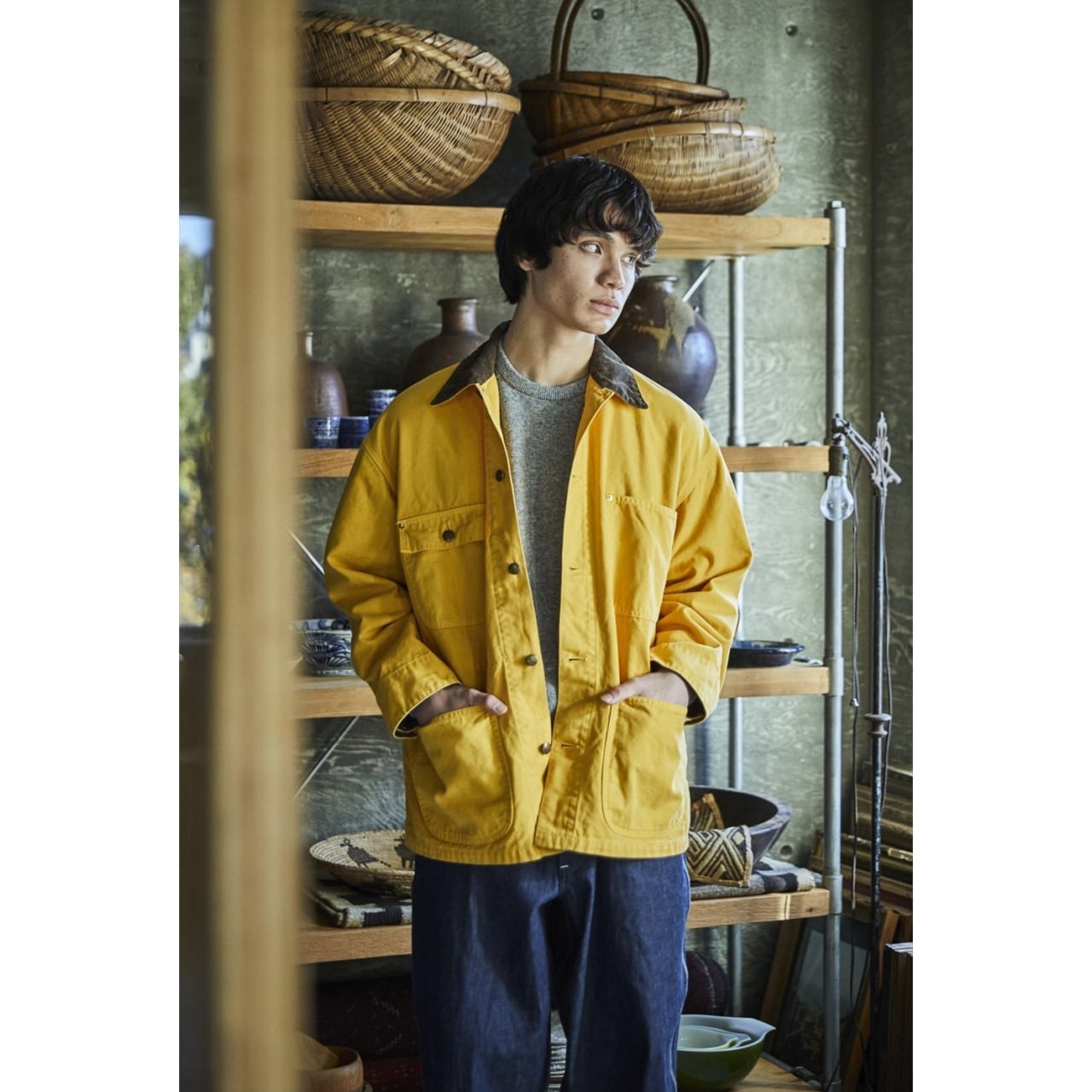Orslow リラックスフィットオックスフォードカバーオール orSlow / RELAX FIT OXFORD COVERALL - リラックスフィット