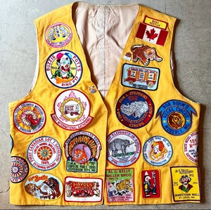 ppppm.m.m様専用 1980's〜Circus patch custom vest