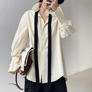 Detahable Tie & Frill Collar Shirt 501326