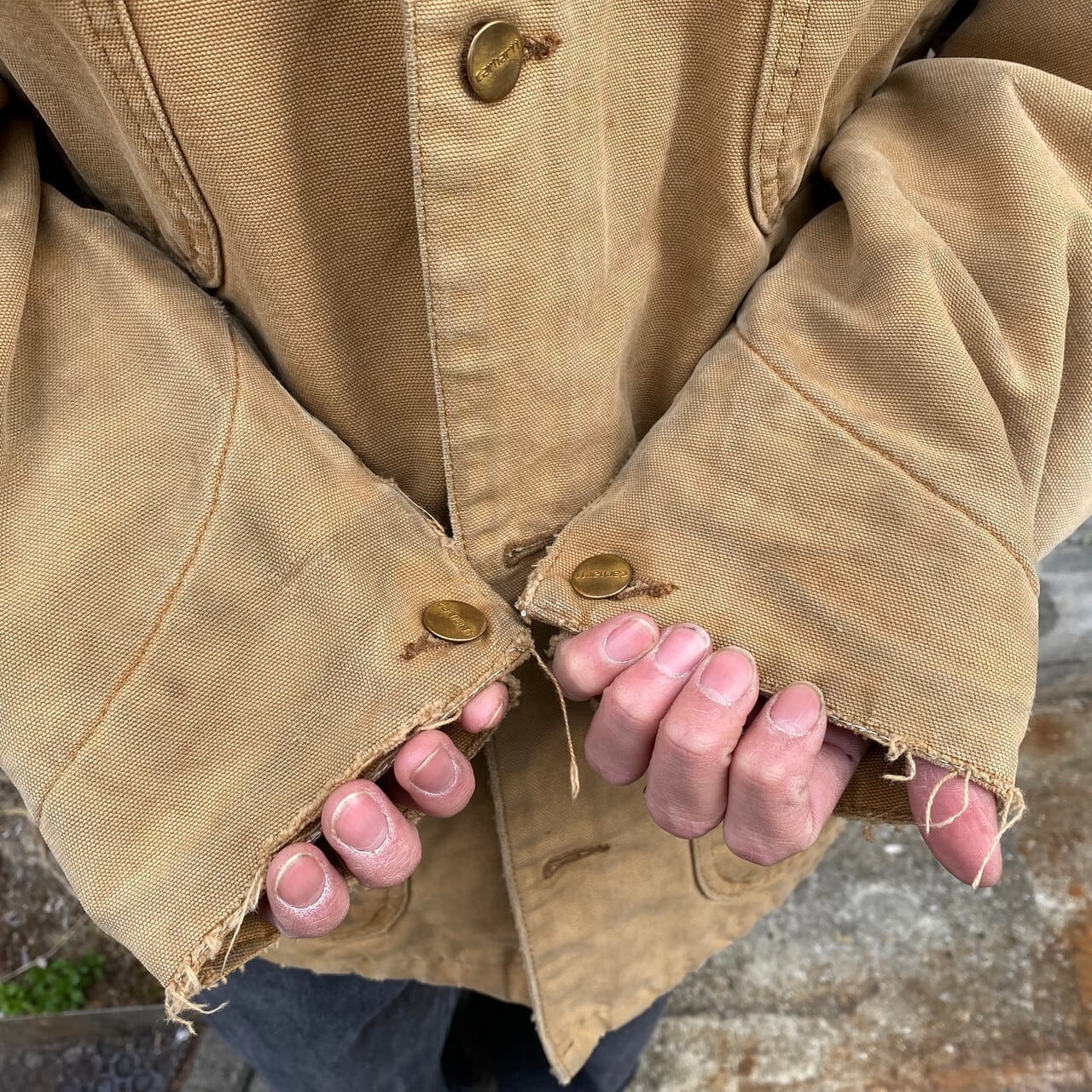 ビッグサイズ カーハート ミシガンチョアコート ワークジャケット