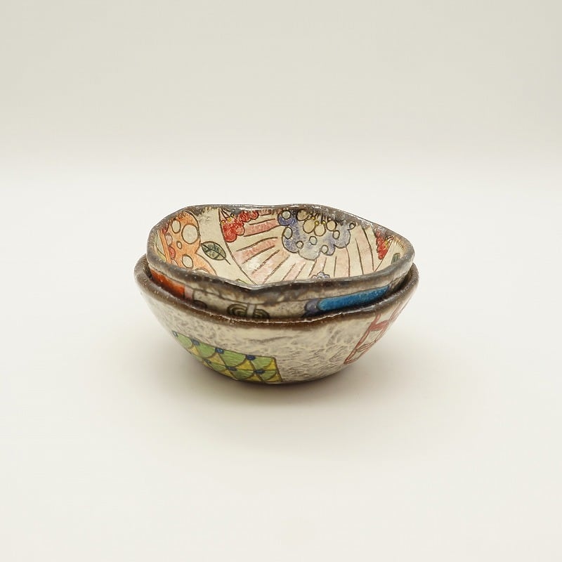 スリップウェア 7寸皿【唐仙窯】 | 沖縄の工芸品 うぃーりきさん