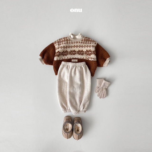 【予約】Onu Fleece Jogger
