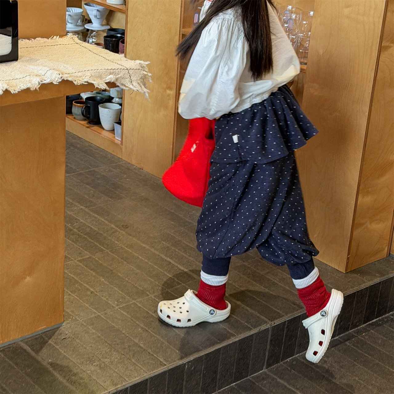 [bdiary] Aridotchima Pants Pants / [비다이어리] 아리도트치마바지팬츠