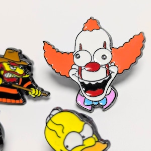 送料無料! ★ピンズ PINS★ピンバッジ 【 The Simpsons( ザ シンプソンズ )】6P SET〚アメリカン雑貨 アメトイ〛