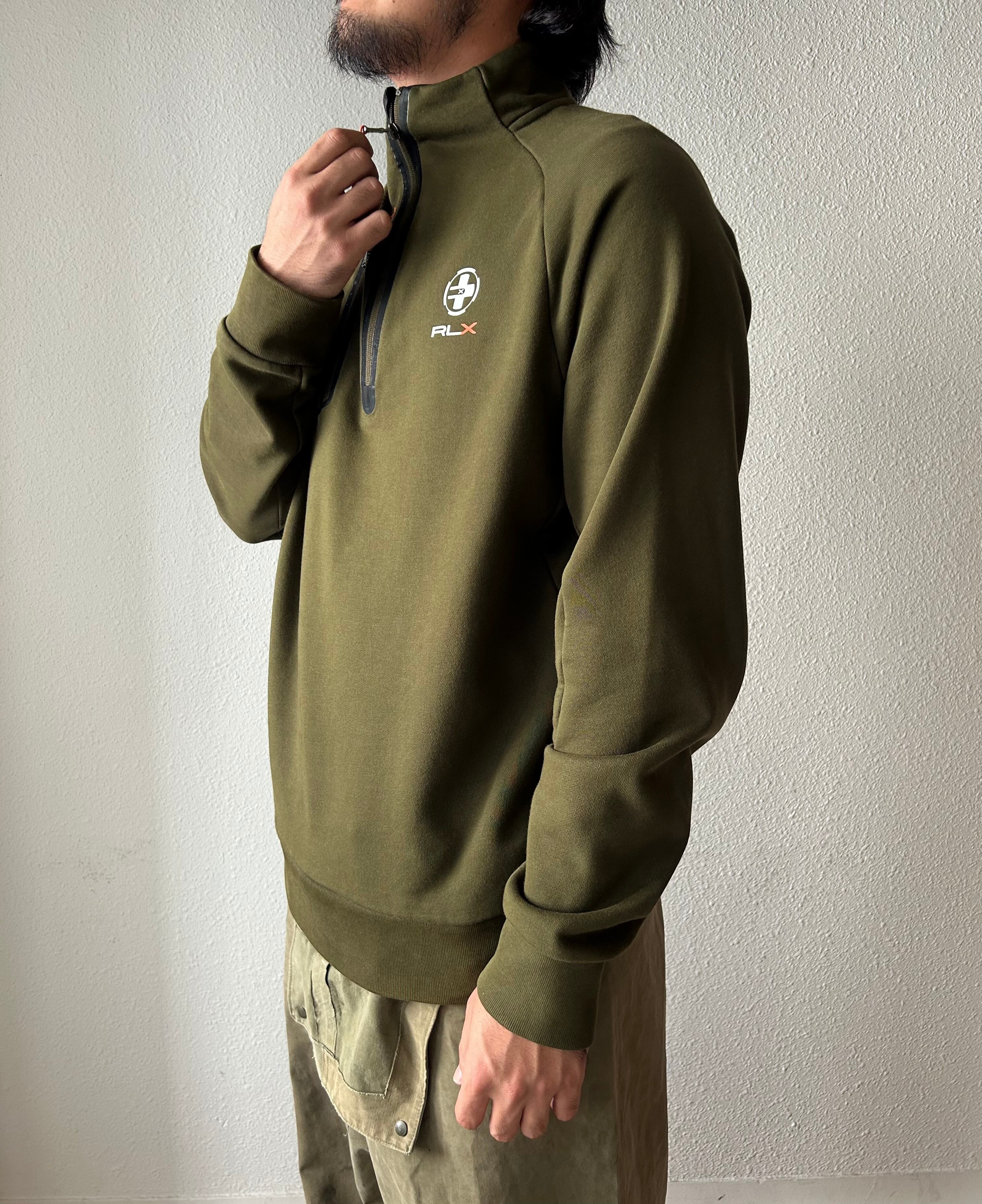 RLX Ralph Lauren halfzip sweat | web_pee