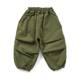 【26AW】F.O/パラシュートパンツ/カーキ【80/90/100/110/120/130/140】