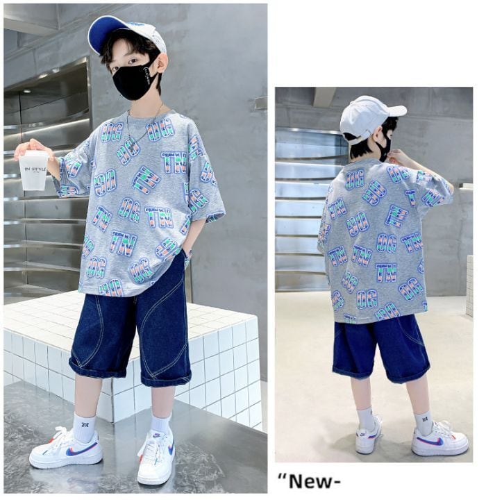 男の子 夏服 2点セット 半袖 Tシャツ スポーツ ハーフパンツ 上下