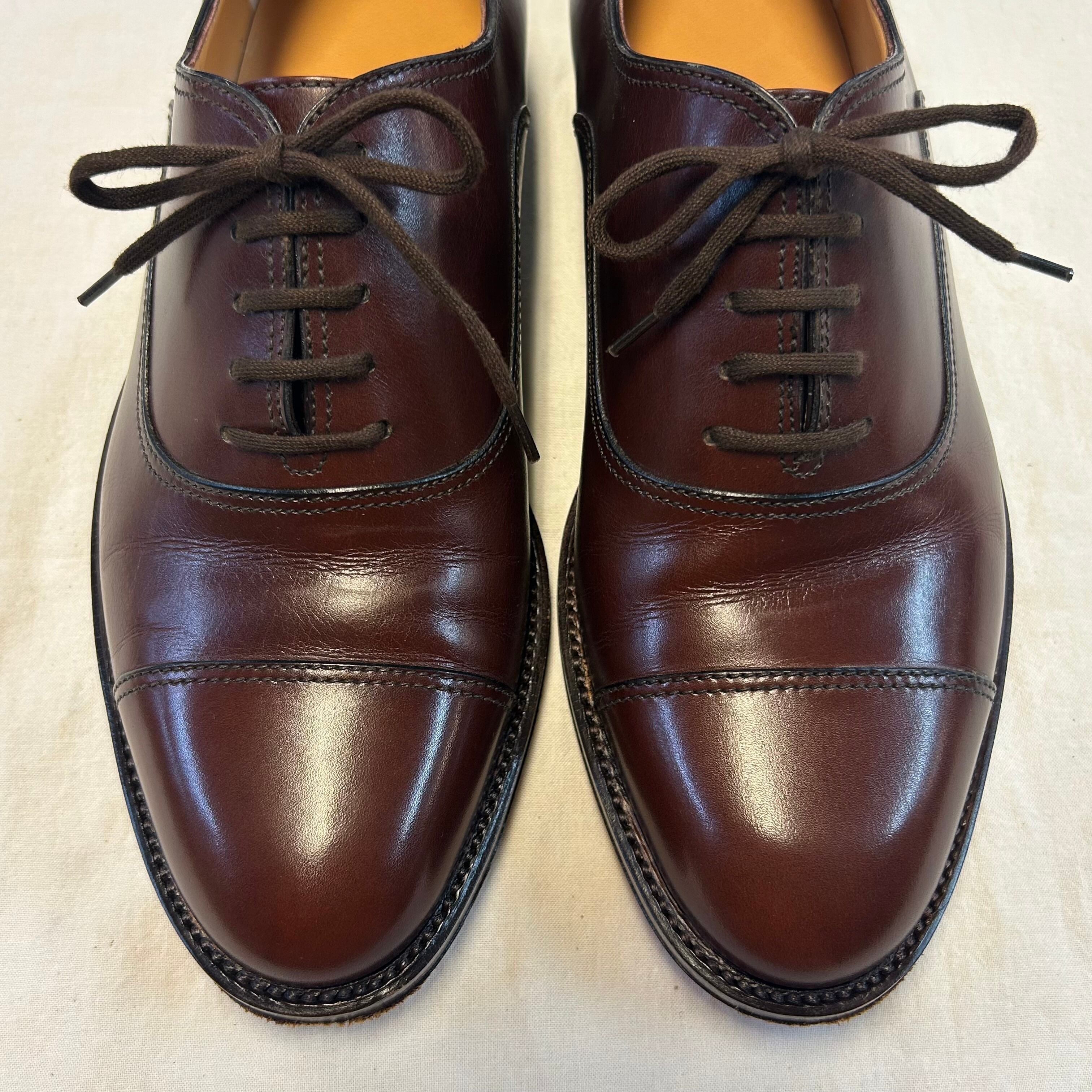 TANINO CRISCI CAP-TOE LEATHER SHOES《6》 | safarionline