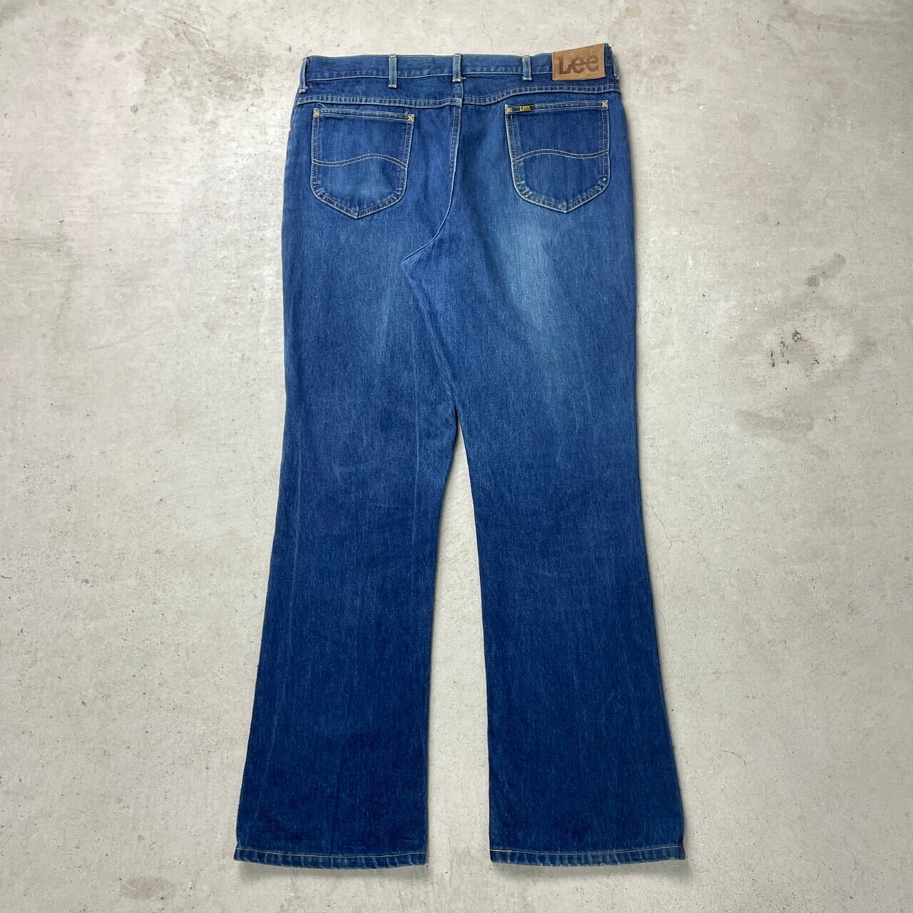 メンズ 希少 ヴィンテージ LEE 202 USA製 ブーツカット フレアデニム W40