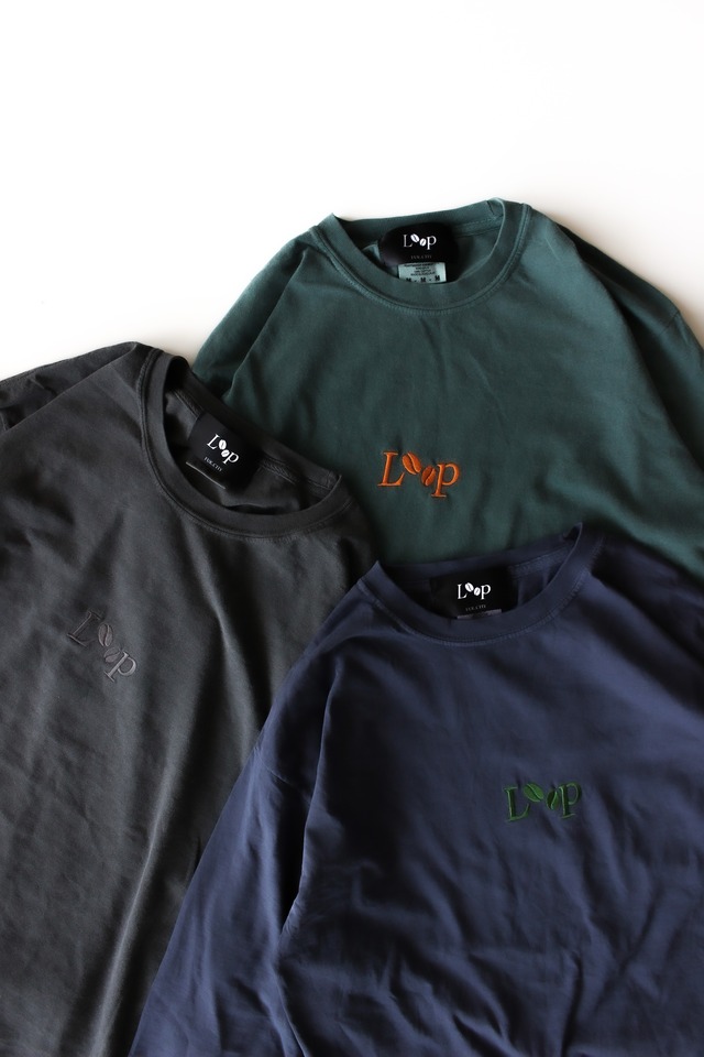 Loop emblem Long T-shirt