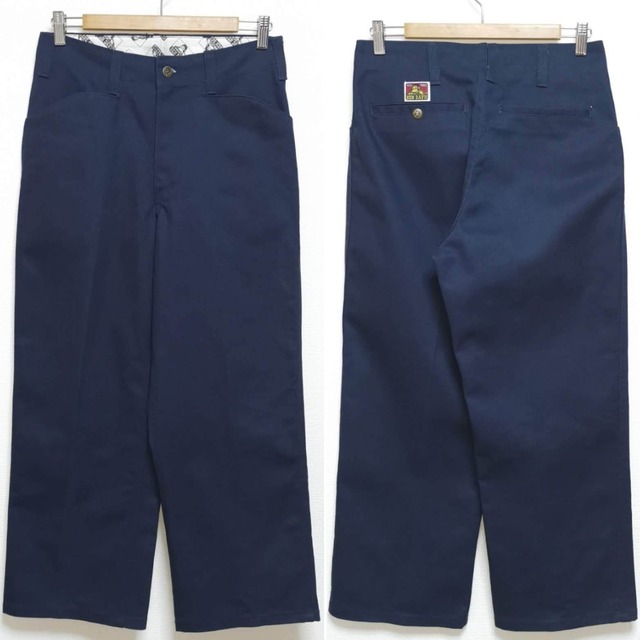 送料無料 00s W30 L28 BEN DAVIS フリスコ ワークパンツ USA 