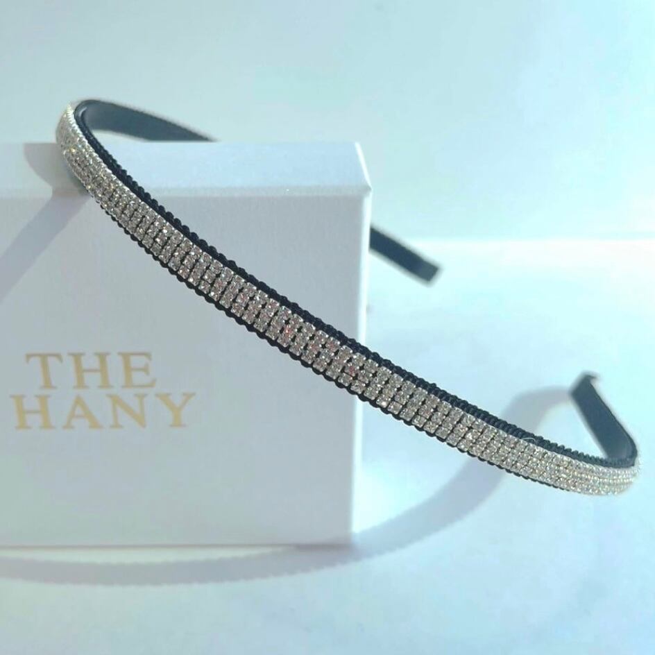 THE HANY Bijoux ラインストーンカチューシャスキニー ラインストーンカチューシャスキニー | THE HANY 公式オンライン