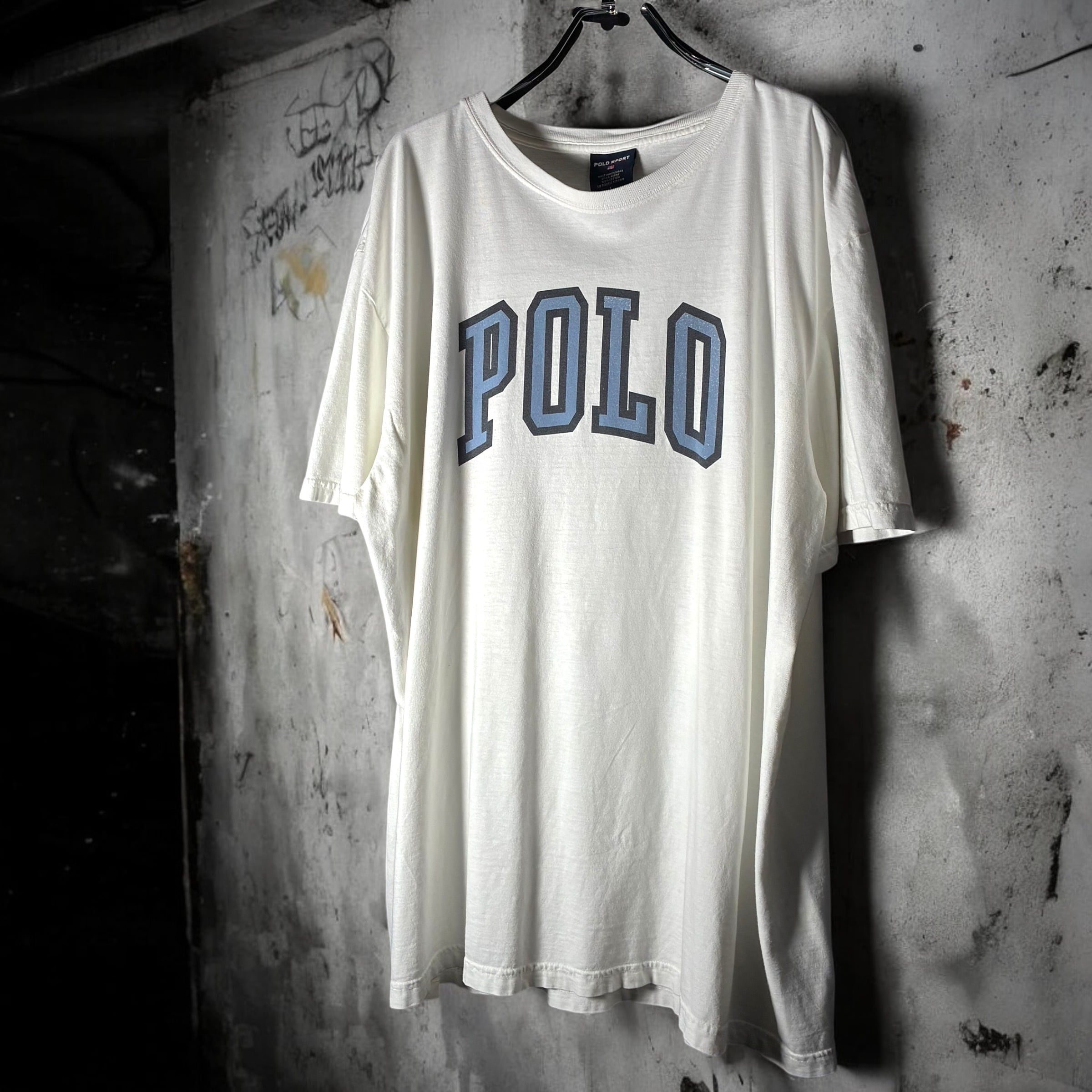 POLO SPORT RALPH LAUREN ロゴTシャツ 白 ポロスポーツ | 古着屋 the moon