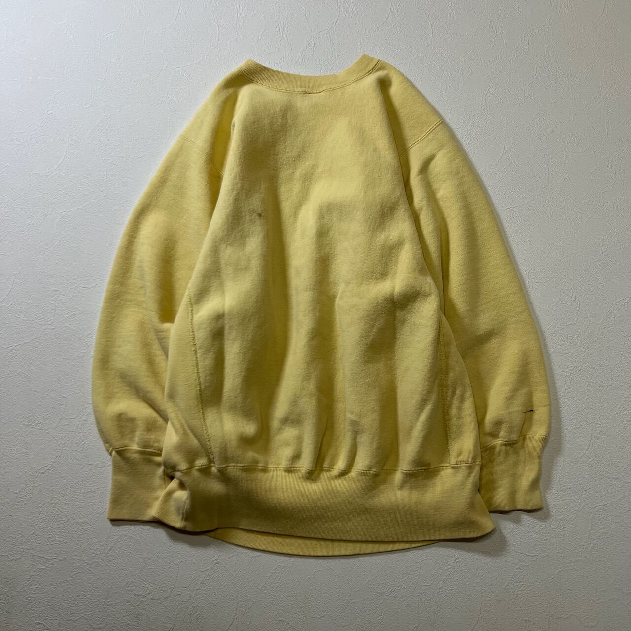 90s USA champion REVERSE WEAVE 目無し 雰囲気系 無地 スウェット