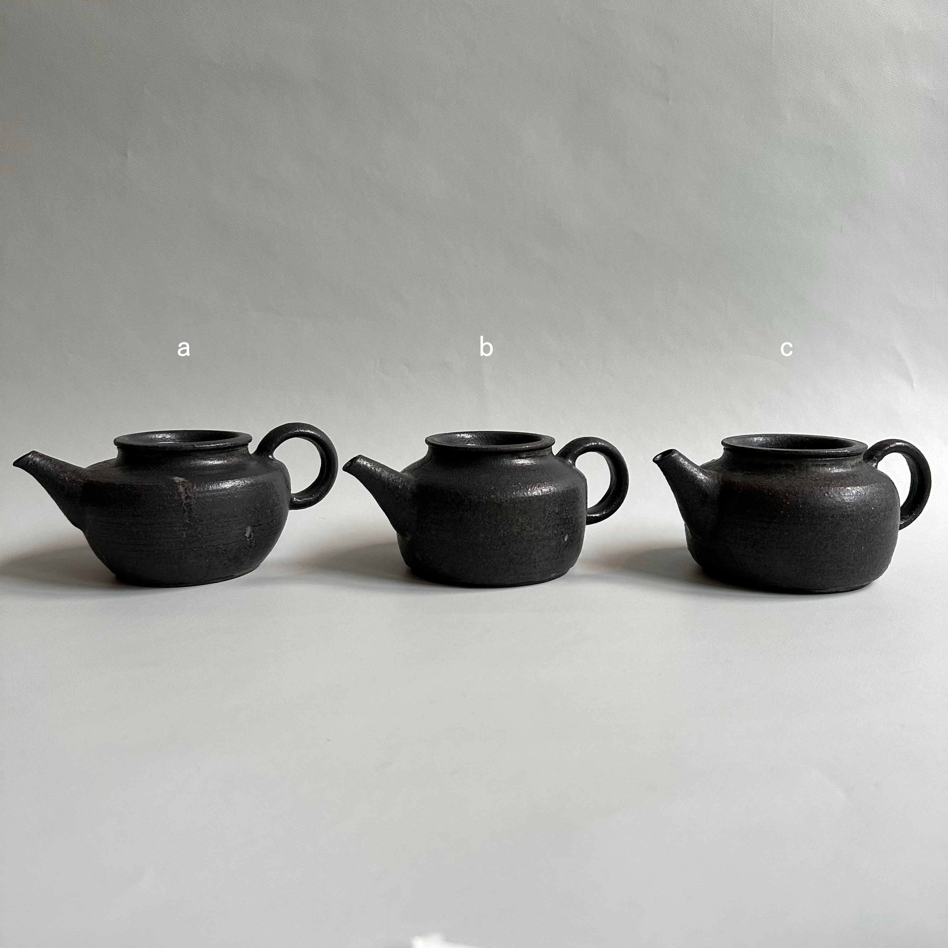 日高伸治 炭化ポット L | gallery 一白