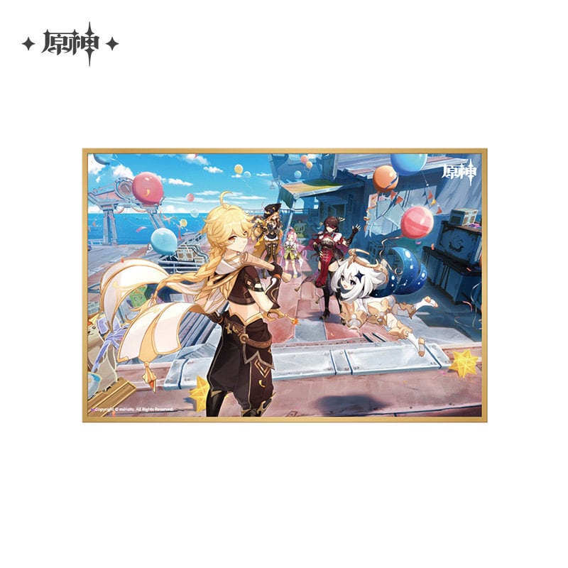 原神 コロンビーナ 新月の祝福 光るアートパネル 公式正規品 | mihoyo