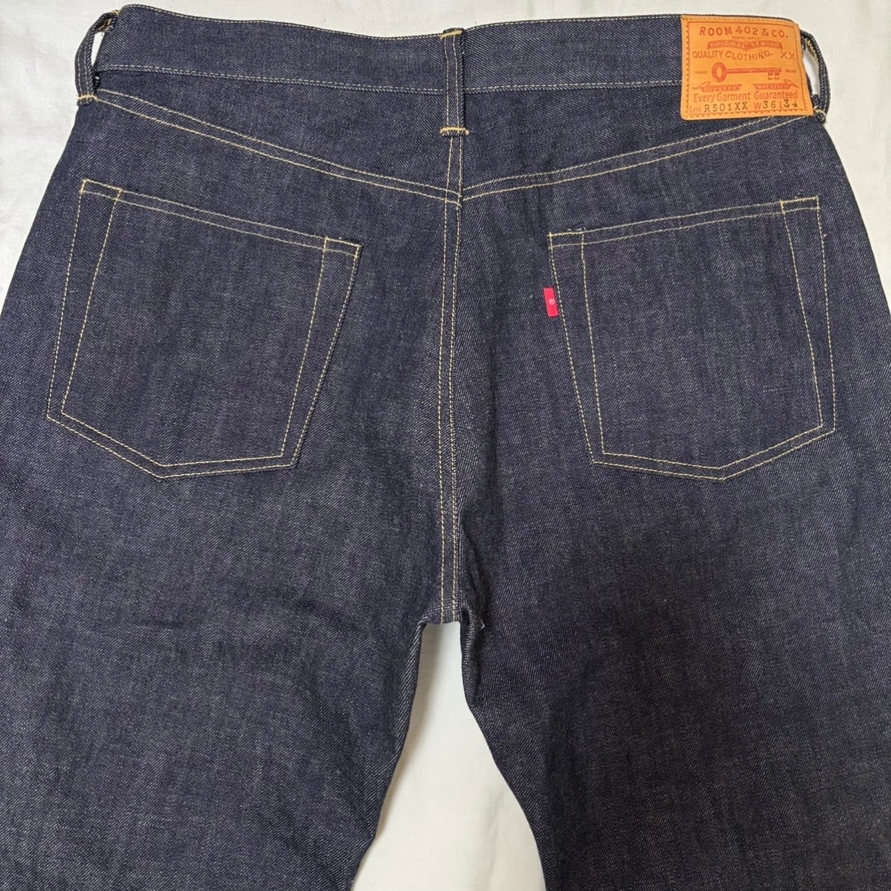 ハンドメイド 大戦モデル W36 デニム パンツ ジーパンR501XX WWⅡ