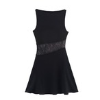 lace cutout mini onepiece / l0499
