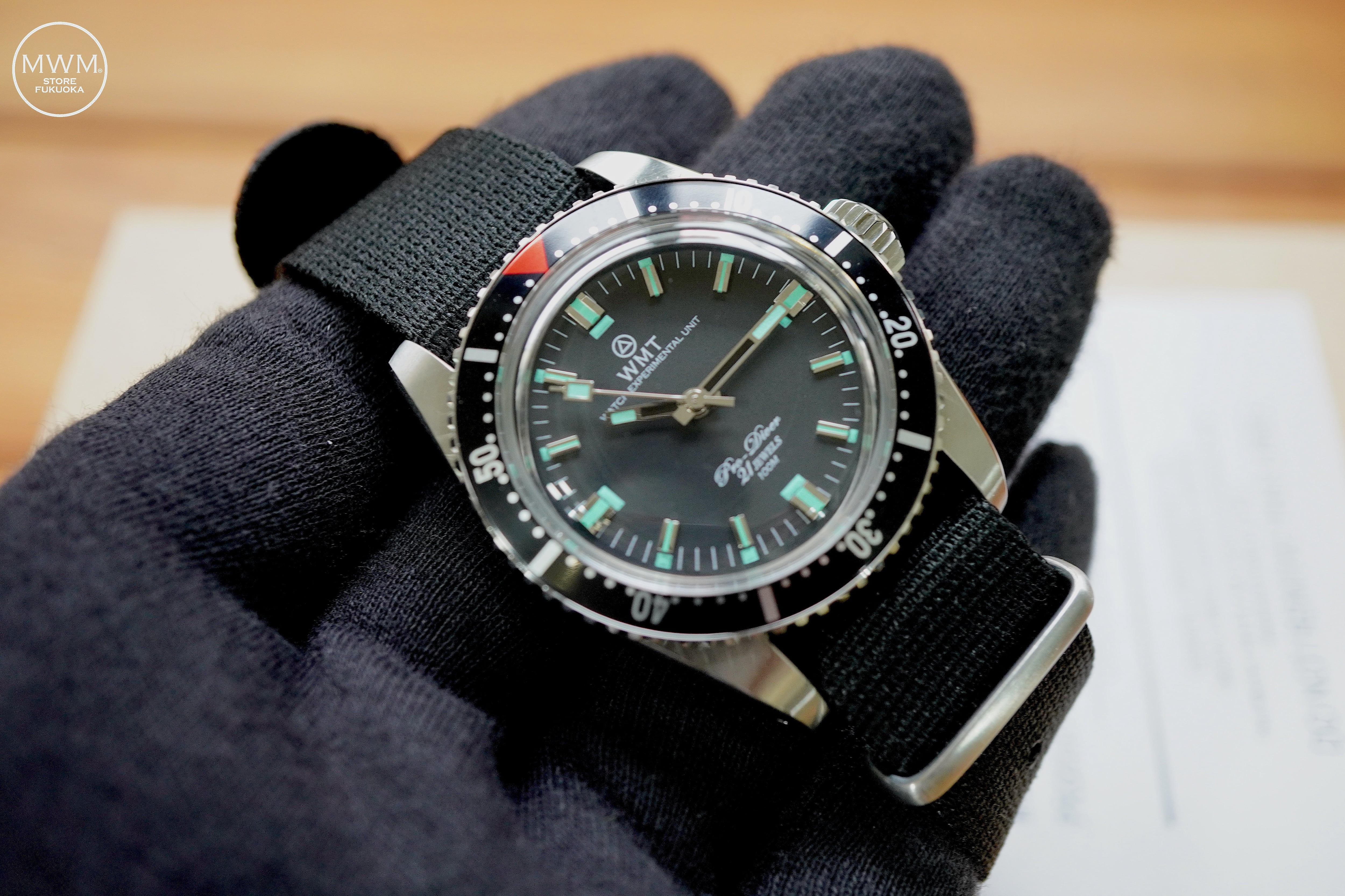 期間限定価格】WMT SEA DIVER Pro Diver Black | MWM FUKUOKA (WMT