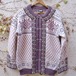 Nordic wool cardigan／ノルディック ウール カーディガン