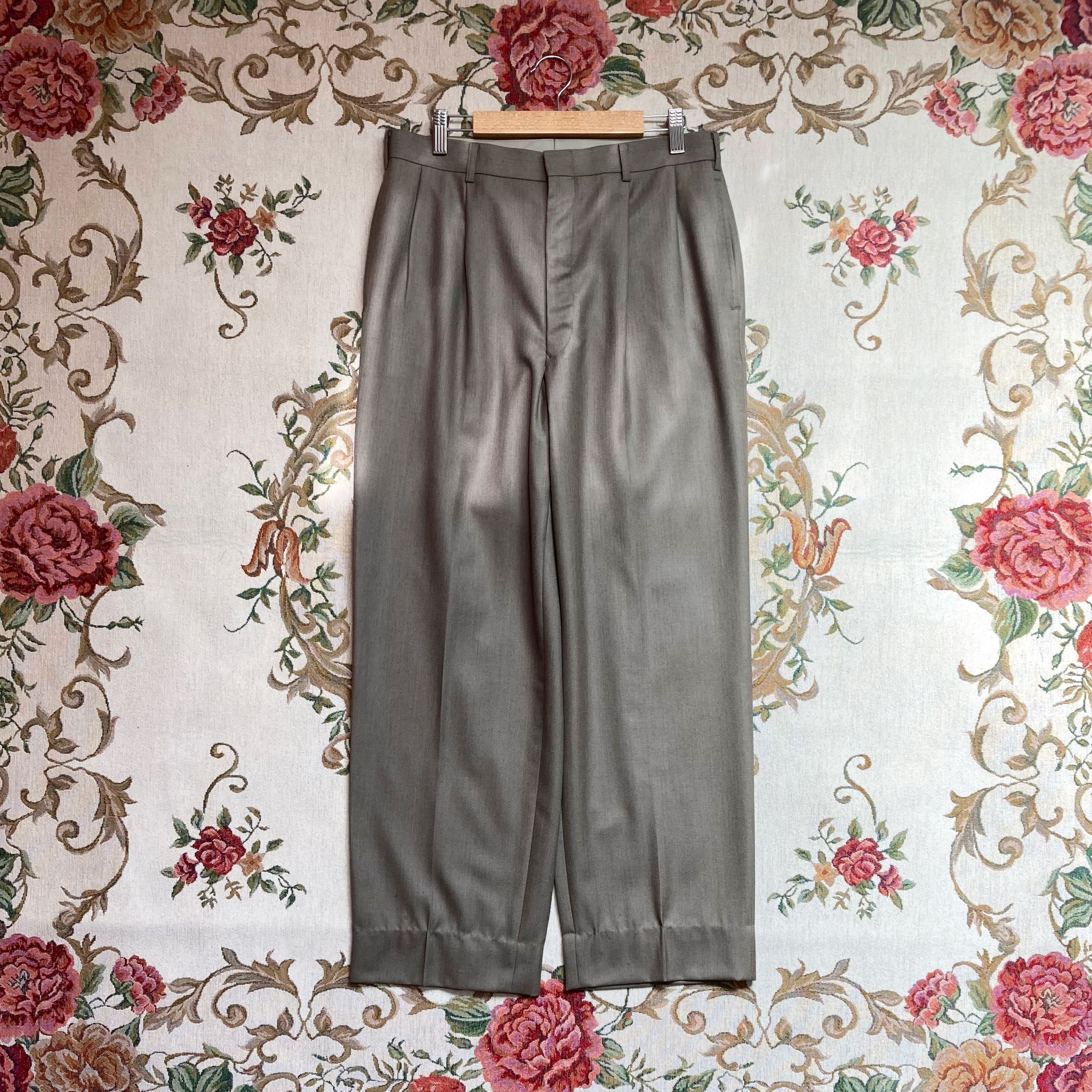 vintage beige slacks