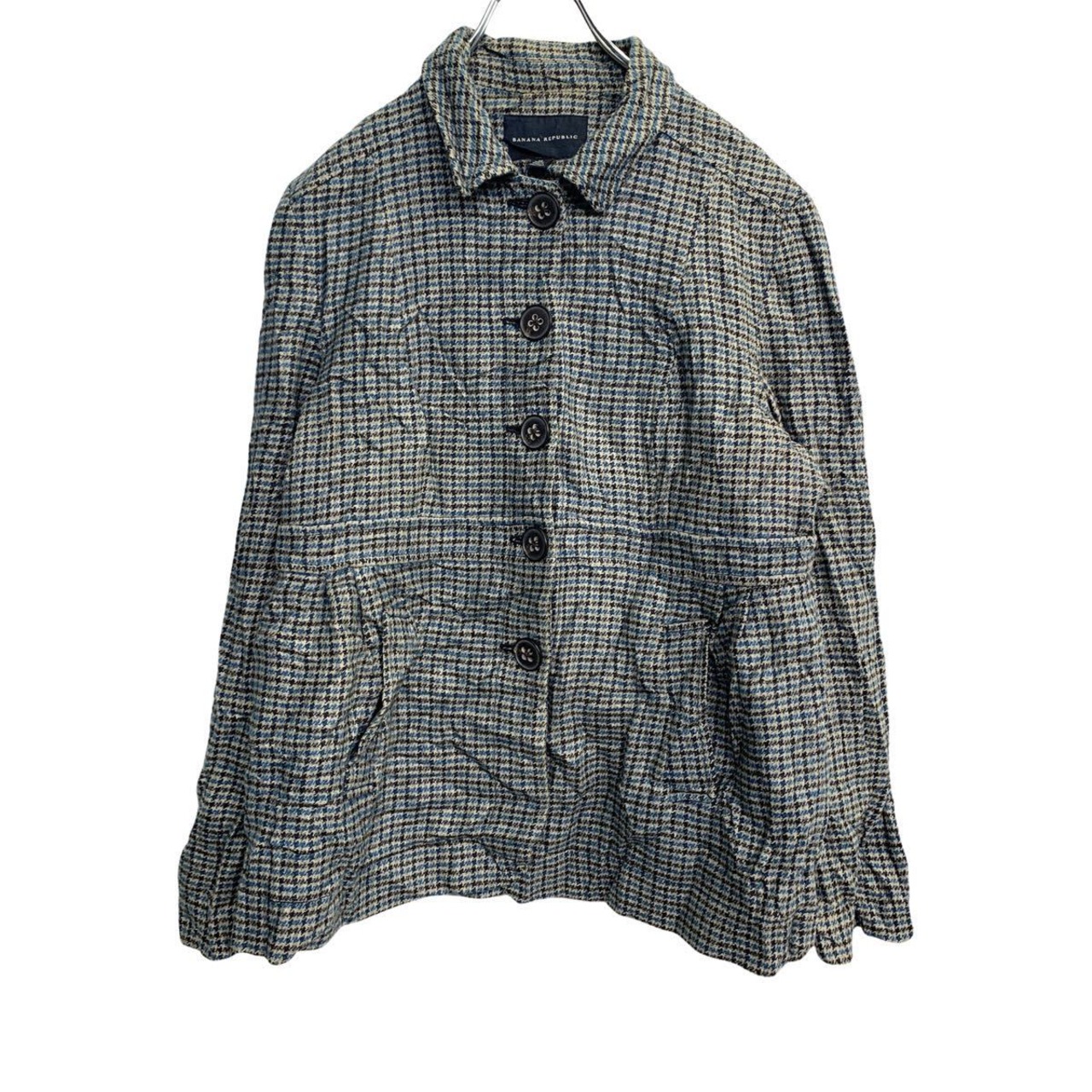 BANANA REPUBLIC 千鳥柄 ジャケット Lサイズ バナナリパブリック 