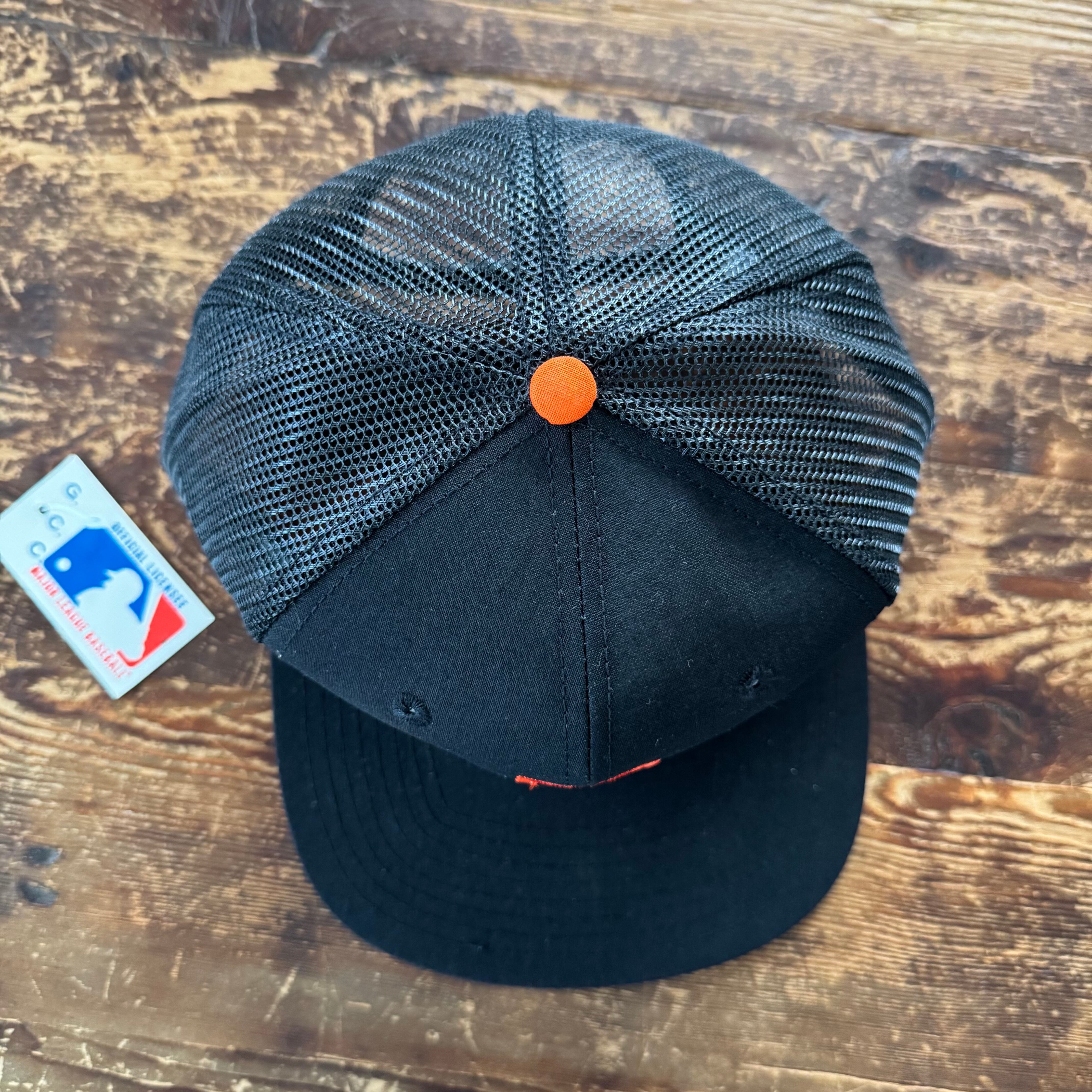 1980's MLB SF Giants Snapback Baseball Mesh Cap | PAY ID