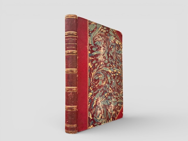 ❖ ABAJ 2026 Special Selection ❖【RG009】【FIRST EDITION】Dictionnaire Égyptien en Écriture Hiéroglyphique(1841) /Jean-François Champollion le Jeune ❖ ABAJ 2026 Special Selection ❖【RG009】【FIRST EDITION】Dictionnaire Égyptien en Écriture Hiéroglyphique(1841) /Jean-François Champollion le Jeune