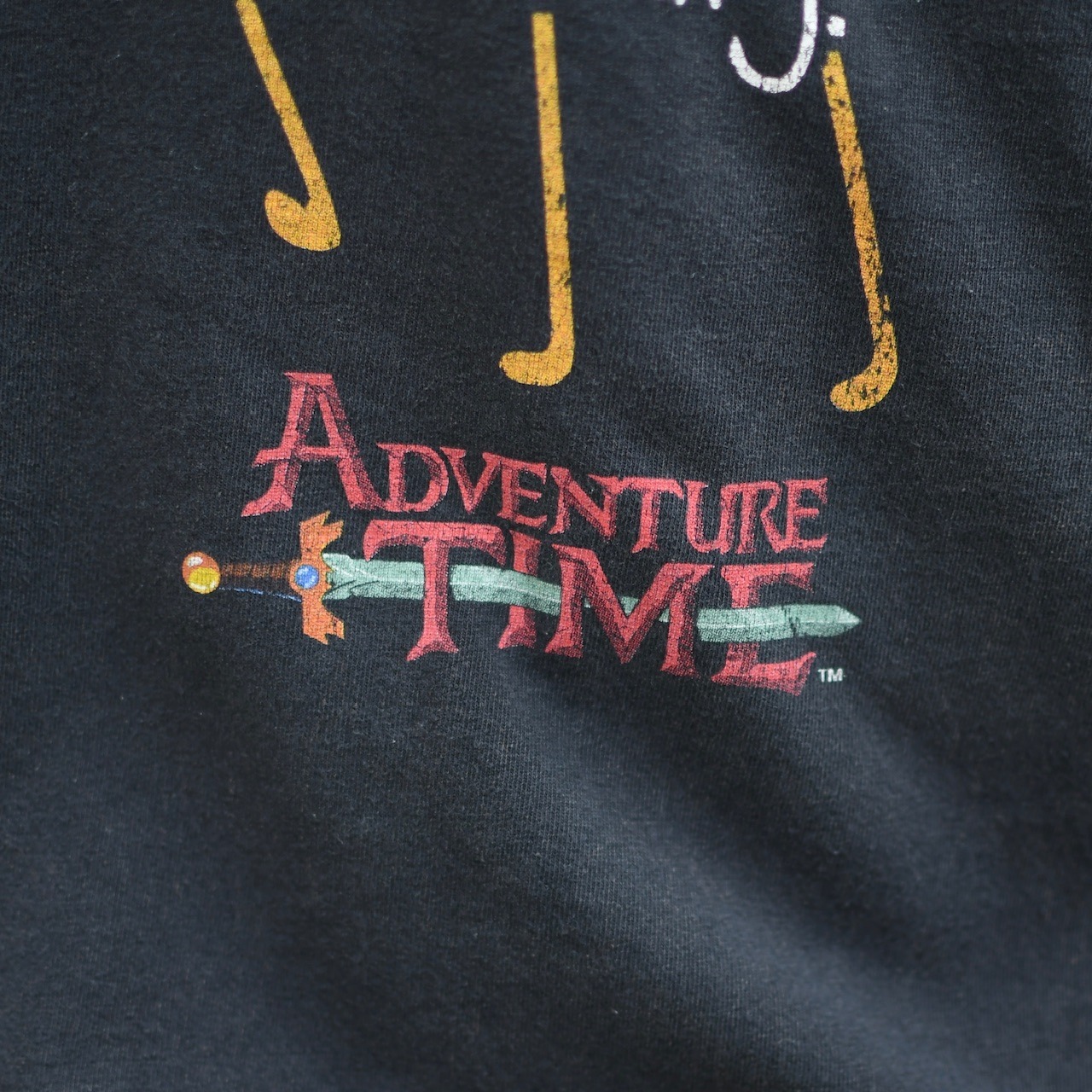 Adventure Time fade print tee